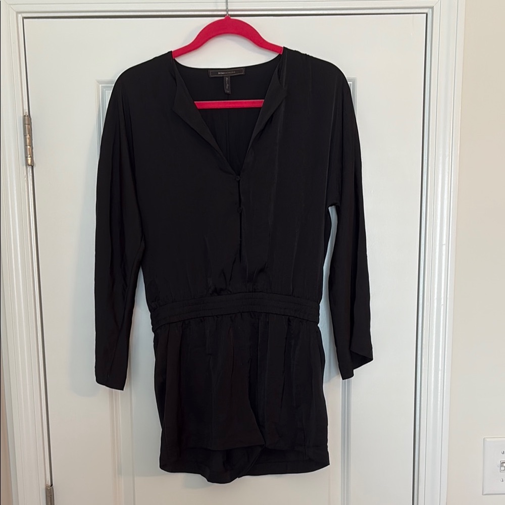 Elegant Black Women's Romper